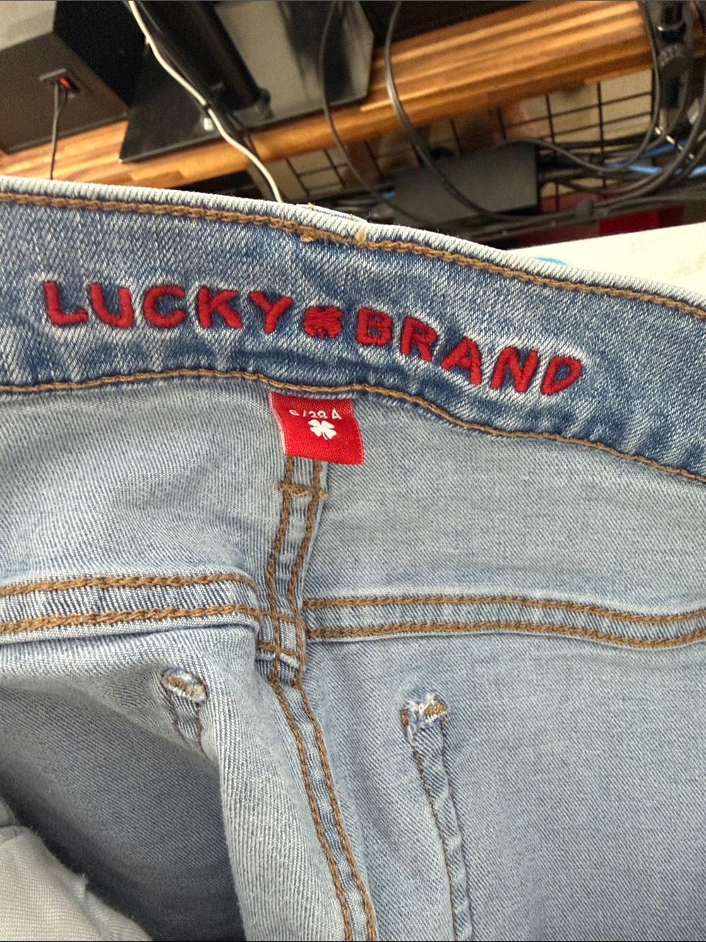 Lucky Brand Sweet Mid Rise Boot Light Blue Denim Jeans